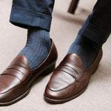 Blue-Grey - Cotton Lisle