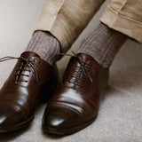 Dark Taupe - Cashmere & Silk