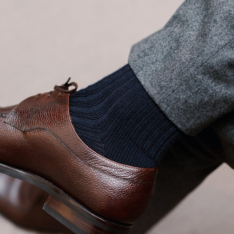 Bleu marine - Gamme Bison - Laine