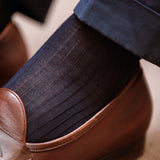Navy Blue - Silk