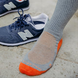 Gris & Orange - Coton