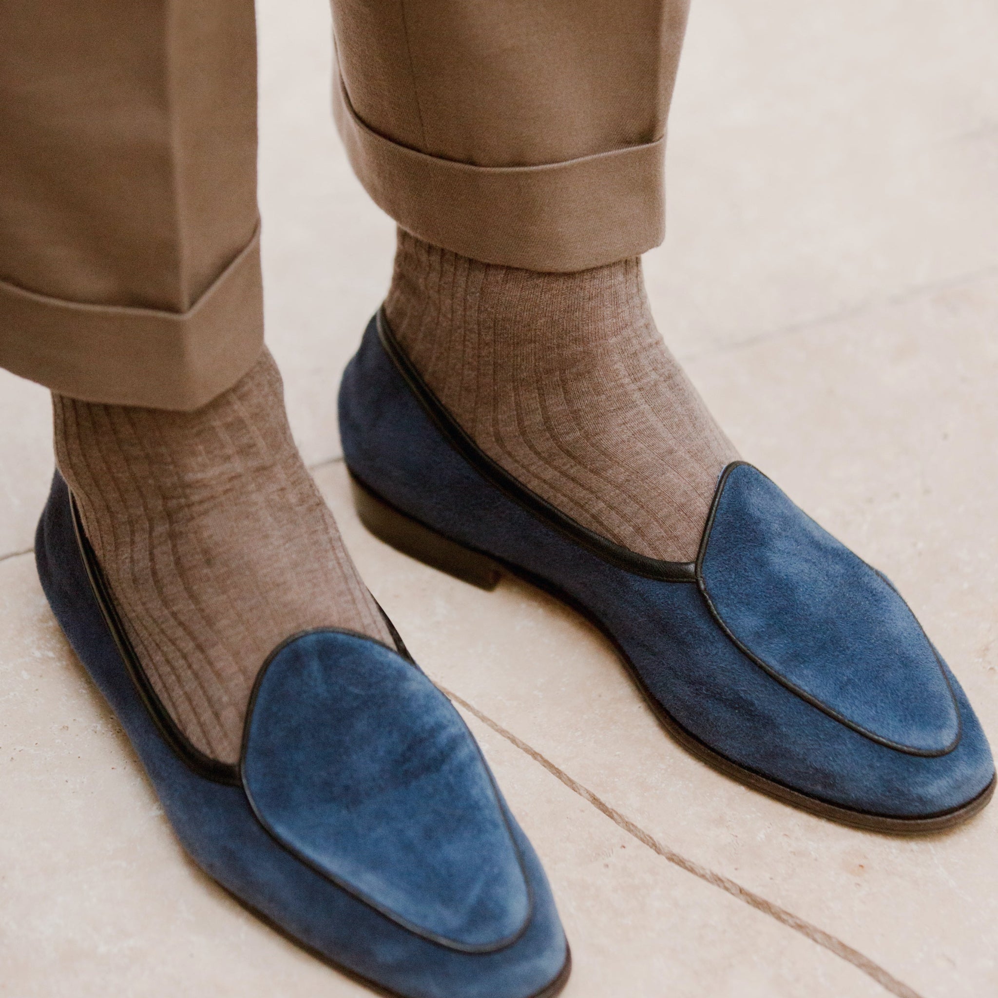 Taupe - Supersoft-Baumwolle
