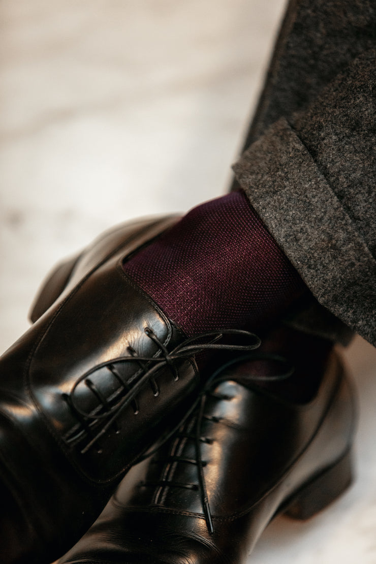 Calcetines altos negros – Mes Chaussettes Rouges