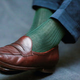 Academy Green - Cotton Lisle