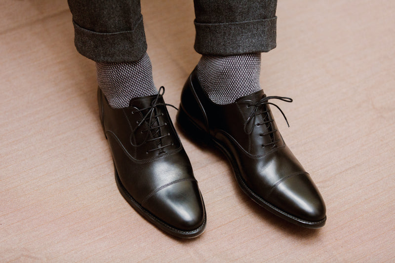 Anthracite & Light Grey - Birdseye - Super-Durable Wool