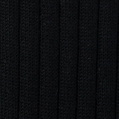 Black - Super-Durable Cotton Lisle
