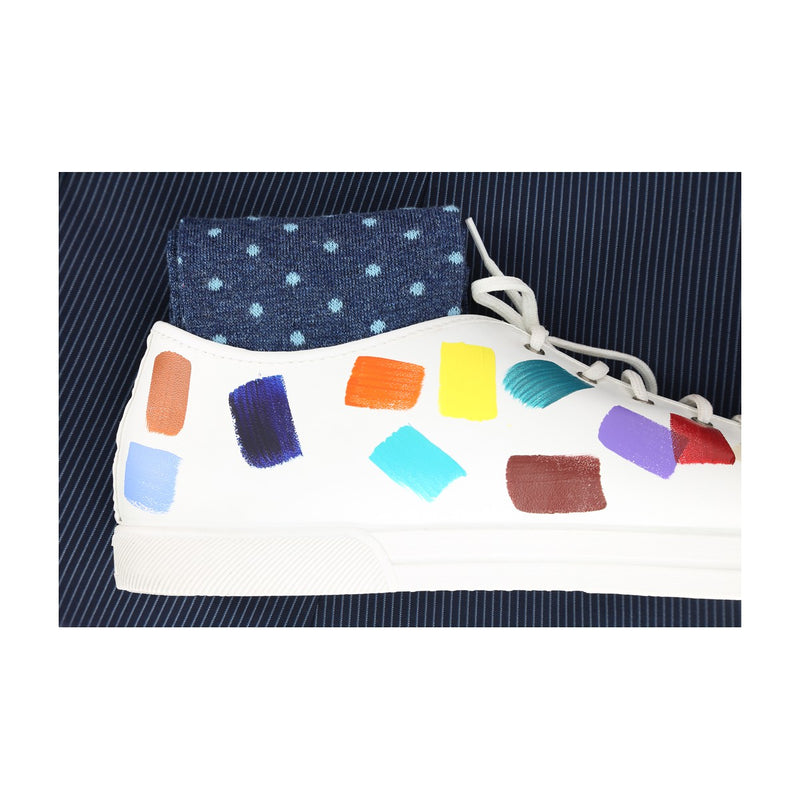 Denim & Ciel - Pois - Coton